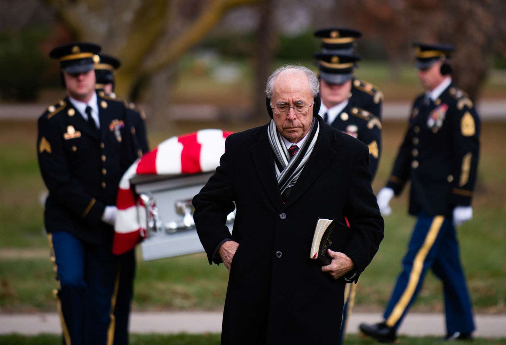 Sgt. Eugene G. McBride burial, 11.12.18